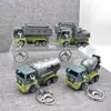 Transfronteiriço 1:64 Modelo de Carro em Liga Brinquedo Puxar para Trás Dinossauro Veículo de Engenharia Caminhão de Bombeiros Veículo de Saneamento Brinquedo