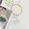 Nuevo Colgante Transparente de Acrílico Almacenamiento de Pelo de Mascota Gato Colección Conmemorativa de Pelo de Perro Colgante de Llavero Venta al por Mayor