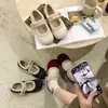 Zapatos Mary Jane Redondos Retro con Piel para Mujer, Aumento Oculto de Altura, Para Exteriores, Otoño/Invierno 2026, Con Peluche, Zapatos de Vestir, Zapatos Casuales