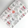 17g Papel de Sídney Patrón de Pata de Gato Lindo Papel de Regalo para Ropa Infantil Huella de Pata de Perro Negro Animal Papel Copia Venta al por Mayor