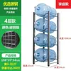 Dispensador de agua embotellada, prensa de agua, soporte invertido para garrafón de agua pura de manantial mineral, soporte simple para beber con prensa manual para garrafón grande