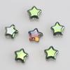 8mm Estrela de Cinco Pontas Galvanizada Contas Soltas Contas de Vidro Material para Miçangas de Pulseira Colar DIY Acessórios para Joias Artesanais