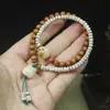 Pulsera Doble Círculo Barbie Sándalo Estrella Luna Cuentas Bodhi Colgante Gato Cuentas Mori