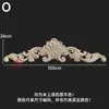Dongyang Tallado en Madera Estilo Europeo Calcomanía Accesorios para Muebles Flores para Puertas de Madera Tallado Fino Calcomanías para Puertas de Gabinete Flores para Cabeceras Calcomanías de Madera Maciza Decoración