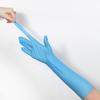 Guantes de nitrilo de manga larga guantes de nitrilo de 16 pulgadas laboratorio sala de I+D hogar diario engrosados guantes resistentes al desgaste