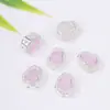 Contas de borboleta com zircônia incrustada em ouro 18K para pulseira DIY, colar, pulseira, material de preparação, acessórios de joia em estoque, atacado