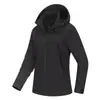 Chaqueta Desmontable Tres en Uno para Mujer para Primavera y Otoño, Chaqueta de Montañismo a Prueba de Viento e Impermeable para Hombre y Mujer