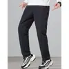 Pantalones de Plumas para Hombre Invierno Cálidos Plumas de Pato Blanco Engrosados Cómodos para Hombre Resistentes al Frío Impermeables Antibacterianos Pantalones de Grafeno Hombres