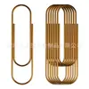 100/78mm preto dourado ouro rosa grande marcador de página clipe de papel clipe de papel colorido clipe universal transfronteiriço em estoque