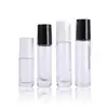 Frasco Roller Ball 5ml6ml8ml10ml Frasco Roller para Perfume Frasco de Vidro para Óleo Essencial Frasco Recarregável Roller Ball Embalagem Cosmética
