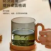 Posavasos de Nogal Esterilla de Madera Juego de Té Kung Fu Posavasos de Madera Maciza Taza de Té Base Aislante Térmico Posavasos Antiescaldado