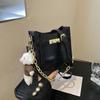 Bolso Pequeño Cuadrado con Estampado de Cocodrilo de Moda Transfronterizo para Mujer 2026 Estilo Coreano Moderno Versátil Bolso de Hombro de Gama Alta de Nicho Bolso Cruzado