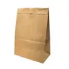 Bolsas de Papel Kraft Rusas con Cierre Autoadhesivo, Bolsas de Fondo Cuadrado para Empaque de Ropa, Entrega Express y de Grado Alimenticio, Resistentes al Aceite y al Calor
