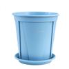Novo engrossado Green Hill vaso de controle de raiz rosa clematis plantando mudas de planta verde respirável galão vaso de flores atacado