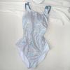 Maiô feminino Star 2024 New Explosions High-end Racing Hot Spring Maiô feminino