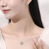 Nuevos pendientes originales de corazón a corazón con flecha, piedra azul, nicho, lujo ligero, forma de corazón irregular, pendientes de plata para mujer, venta al por mayor