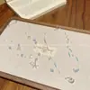 Colar de Pérolas com Concha e Estrela do Mar Azul para Mulheres, Estilo Super Fada para Férias na Praia, Corrente Deslumbrante para Clavícula, Corrente de Pérolas Versátil para o Pescoço