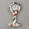 Venta al por mayor directa de fábrica, reloj de enfermera de silicona, reloj de enfermera de silicona con transferencia de agua, color del reloj de enfermera, reloj de enfermera
