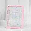 Envío Gratis A5 Transparente Hojas Sueltas Manual Multifuncional Bolsa con Cremallera Libro de Hojas Sueltas Simple Cubierta Suave de PVC Reemplazable