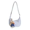 Bolso casual versátil tipo dumpling, bolso de moda para mujer, nuevo 2026 primavera-verano, bolso pequeño de hombro y bandolera de nicho texturizado para el día a día