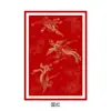 Papel de Envoltura Flor de Fénix Dorado Huaxi Impermeable 8 Sedas Engrosadas Día de San Valentín Chino Papel de Envoltura para Ramo DIY Floristería