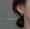 Pendientes de plata 925 con diseño de nicho para mujer, con broche de plata roto, 2022, para verano