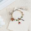 Nuevas Pulseras Navideñas Más Vendidas al por Mayor Dulce Regalo de Papá Noel Joyería Pulseras Transfronterizas Pequeños Regalos para Mujeres