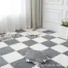 Alfombrilla de suelo Patchwork Estilo Minimalista en Stock, Color Sólido, Venta al por Mayor Transfronteriza Temu, Alfombrilla de Suelo Antideslizante Lavable de Cobertura Total para Sala de Estar y Dormitorio