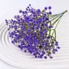 Artesanato de Flores Artificiais Transfronteiriço, Decorações de Casamento Gipsofila, Buquês de Mão, Enfeites para Casa e Hotel, Flores de Plástico, Adereços para Fotos