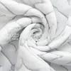 Tecido Jacquard Tricotado com Padrão Floral Inovador em Camada de Ar para Têxteis Domésticos, Tecido Estampado para Colchão com Sensação Fresca e Respirável de Ar