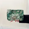 Bolsa de Cosméticos de Flor Estilo Óleo, Bolso de Mano Simple Portátil, Bolso Casual para Teléfono Móvil al Caminar, Bolso de Mano, Estuche para Lápices de Alto Valor