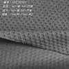 Tejido Jacquard de Punto con Fibra de Carbón de Bambú Funda de Almohada de Látex Tela de Colchón Entrelazada Gris de Verano Fibra de Carbón de Bambú