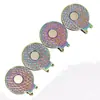Nuevo Clip para Gorra de Golf Marcador de Golf Moneda Redonda de 30 mm Marcador de Bola Colorido