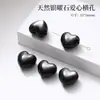 Ventas Directas de Fábrica Obsidiana Plateada Natural Estrella Astronauta Tallado Adornos Pequeños Accesorios para Pulsera Colgante DIY Venta al por Mayor