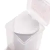 Almohadillas de Algodón Desmaquillantes con Forma de Corazón para Uñas, Toallitas Mágicas para Remover Esmalte de Uñas, Toallitas de Limpieza Desechables, Toallitas para Uñas sin Pelusa, Pegamento para Pestañas