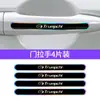 Adequado para Modelos de Carro Trumpchi M8, Emkoo, Gs8, M6, E9, Gs3, Emkoo, Ga6, g, Adesivos Coloridos de Resina para Maçaneta de Porta Anti-Risco e Tiras Anti-Colisão