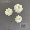 Novas flores de lótus artificiais pastorais de 3 cabeças para casamentos, materiais florais econômicos e acessíveis recomendados: Peônias