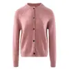 Cardigan de Cachemira de Terciopelo Bai Cai Retro Lujo Ligero para Mujer, Hilo Floral, Suéter Sencillo, Top de Punto en Capas, Nuevo en Otoño/Invierno