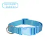 Venta al por mayor del fabricante Collar para Gato y Perro de Nylon Anti-Estrangulamiento Ajustable Correa de Tracción Suave Hebilla Multicolores para Mascotas