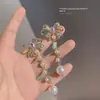 Brincos de franja de pérola 2023 novo popular exagerado de alta qualidade brincos de vestido nupcial casamento brincos de casamento para mulheres