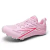 Zapatillas Temu transfronterizas para correr de media y larga distancia, salto de longitud, zapatillas de entrenamiento profesional para hombres y mujeres, zapatillas deportivas ligeras, clavos de atletismo