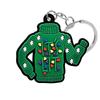 Llavero colgante de PVC navideño, regalo publicitario, bonita joyería, accesorios para muñecas, fábrica en stock