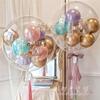 Bobo Ball balão abertura atmosfera infantil bebê aniversário noivado casamento decoração de quarto cena layout terno