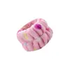 Muñequera para Lavarse la Cara, Protector de Muñeca Impermeable para Mujer, Muñequera Absorbente para Lavar, Diadema de Coral Fleece para Recoger el Cabello
