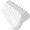 Calcetines Deportivos para Hombre de Talla Grande Transfronterizos Calcetines de Malla para Orejas Calcetines Tipo Barco Calcetines para Correr de Estudiante Calcetines de Color Sólido para Hombre