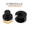 Brocha para Polvo de Uñas, Brocha para Base, Brocha Plana para Maquillaje, Pincel Sello Multifuncional, Cepillo para Neumáticos de Cerdas Suaves, Cepillo para Limpieza de Autos