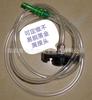 Adaptador de seringa de distribuição de liga de alumínio 30CC adaptador de metal com conector de metal reforçado com tubo de ar atacado