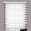 Fornecimento Transfronteiriço para Toldo e Isolamento Térmico de Sala de Estar e Banheiro Persiana Zebra de Cor Sólida Simples Persianas de Gaze Suave Persianas Rolantes