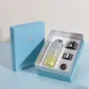 Conjunto de presente executivo de copo térmico de titânio puro de alta qualidade, copo com separação de chá e água, copo de titânio, copo de preparo de chá de grande capacidade, copo de presente