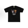 Camiseta de manga corta Bape estilo coreano transfronteriza, nueva co-marca Sanrio, caricatura linda, corte holgado, al por mayor